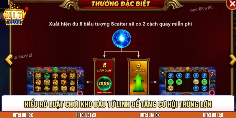 Hiểu rõ luật chơi Kho báu tứ linh để tăng cơ hội trúng lớn